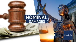 What Are Nominal Damages  LawInfo [upl. by Savell]