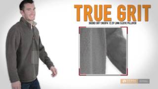 True Grit Sherpa Fleece Shirt  Zip Neck Long Sleeve For Men [upl. by Aklog641]