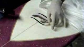 Surfboard Logo Lamination [upl. by Primavera355]