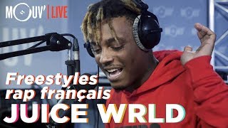 Juice WRLD freestyle sur du Niska NTM 113 Dadju Ninho  freestyles on french rap beats [upl. by Akim]