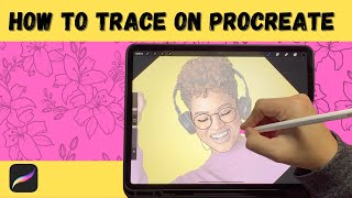 How to Trace on Procreate [upl. by Ackler]