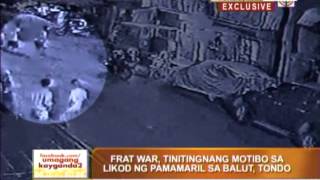 Frat war eyed in Tondo shooting [upl. by Rosamund]