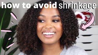 lets talk about shrinkage how to stretch your curls [upl. by Modesty]