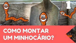 Tudo sobre Minhocário 01  Como construir seu minhocário [upl. by Bickart177]