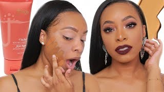 I TRIED THE NEW JUVIAS PLACE FOUNDATION AND  I AM MAGIC FOUNDATION amp CONCEALER REVIEW [upl. by Lusa]