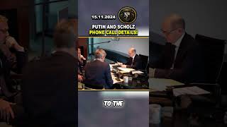 ⚠️ PUTIN AND SCHOLZ KEY INSIGHTS FROM THEIR CALL ON UKRAINE russia shorts ukraine [upl. by Esinrahc287]