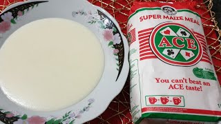 Maize meal porridgeCornmeal porridge healthy breakfast porridgeHow to make mealie pap porridge [upl. by Codee]