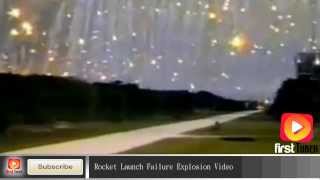 Satellite Rocket Launch Disaster Explosion Video Rocket Launch Mission Failure [upl. by Ashlen909]