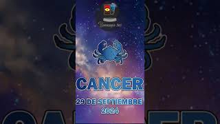 Horoscopo de Hoy Cancer de 30 de Septiembre 2024 cancer Horoscopo Hoy Short shorts [upl. by Alaham]