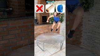 Qual fita fez o melhor trampolim😱 shorts challenge [upl. by Ivanah]