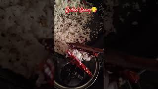 Kodhel amp rice Yummy Gravy manglorean youtubeshorts sambhar food vegetarianrecipes ytshorts [upl. by Blau924]