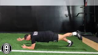 Activ8  Contralateral Plank Short Lever [upl. by Katherine]