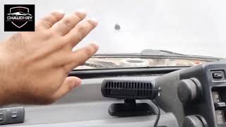 Portable Car Heater With Fan 200W 12V [upl. by Brodench546]