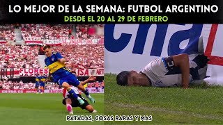 MEJORES MOMENTOS FUTBOL ARGENTINO  Parte 4  Febrero 2024 Clasico lujos peleas y mas [upl. by Belldame224]