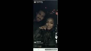 Rachel Lindsay amp Bryan Abasolo IG Live 9132017 [upl. by Randene]