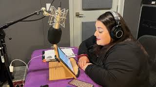 Nikki Blonsky records THE BREAKAWAY by Jennifer Weiner [upl. by Atinnor]