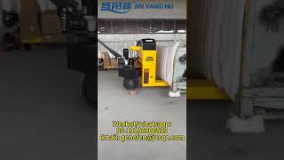 Off Road Electric Pallet Truck Offroad testing Good solution for rough road [upl. by Elohc310]