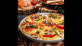 Polenta MiniPizzas [upl. by Haida]