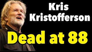 Kris Kristofferson Dead at 88 [upl. by Suckram]