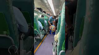 Agra Delhi Intercity Express Train Journey viralshorts viral ytshorts shorts travel [upl. by Adnilasor]