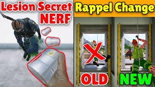 Two NEW Hidden Changes to Lesion and Rappelling in Rainbow Six Siege [upl. by Reivaj]