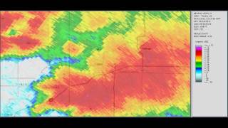 Doppler Radar  Joplin Missouri EF5 Tornado  Sunday May 22 2011 [upl. by Anthiathia475]