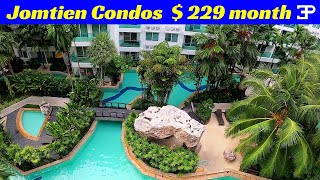 Pattaya Jomtien great value Condos only  229 [upl. by Ardnajela]