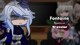 Fontaine reacts to TravelerAether  Genshin Impact  12 [upl. by Dory]