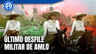 🔴En Vivo  El ÚLTIMO desfile militar que encabeza AMLO el 16 de septiembre 🇲🇽 [upl. by Shalne]