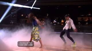 Zendaya amp Val DWTS Week 01  Contemporary [upl. by Yard958]