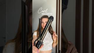 Curl your hair like this instead curlingiron hairtutorial hair penteados penteadofacil cabelo [upl. by Dekeles]