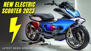 Top 7 AllElectric Seated Scooters Bringing Smartest Innovations for 20232024 [upl. by Messing670]