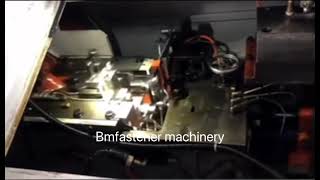 1Die 2Blow High Speed Auto Cold Heading Machine [upl. by Lasorella736]