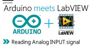 Arduino meets LabVIEW Reading Analog Signals of POT in LabVIEW [upl. by Tannen]