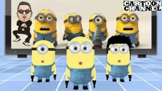 Minions Banana With Minion PREE Dance Gangnam Style [upl. by Ariaz]