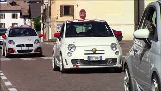 1 raduno Abarth Club Belluno sfilata Agordo [upl. by Abrahamsen]