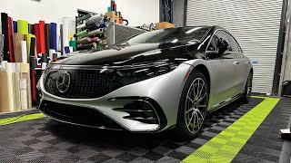 2022 Mercedes Benz EQS  Two Tone Wrap [upl. by Tamis]