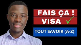 Tout Savoir Sur le Visa France AZ  Documents Obligatoires [upl. by Costello]