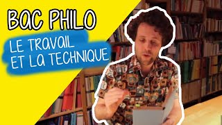 Le travail  le travail estil spécifiquement humain   Philo Terminale Bac [upl. by Seroka]