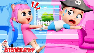 Pink vs Blue  Whats Your Favorite Color And More Bibiberry Nursery Rhymes amp Kids Songs [upl. by Rihat242]