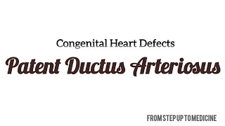 Patent Ductus Arteriosus  Congenital Heart Defect  Kmu lecture  urdu amp hindi [upl. by Ahsemaj]