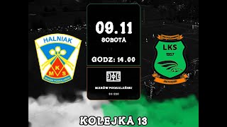 Mecz MKS Halniak Maków Podhalański vs LKS Jastrzębianka [upl. by Reh]