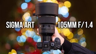 Is The Sigma Art 105mm f14 Worth Getting 🤔  Sony a7III a7RIII a9 a6500 a6000 [upl. by Jacky652]