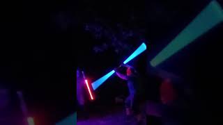 Hostile saberforge ziasabers starwars sabers lightsaber starwarsfan sabercombat [upl. by Akirre443]