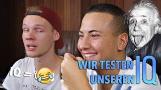 WIR TESTEN UNSEREN IQ [upl. by Aisetal522]