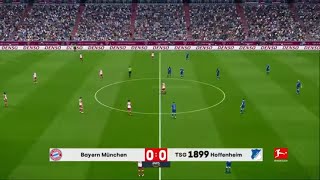 FC Bayern vs Hoffenheim  Highlights  Bundesliga 2324  PES 21 [upl. by Eiznyl]