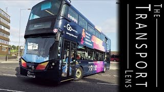 Go North East Buses in Peterlee  October 2017 Part 1 [upl. by Alanah223]