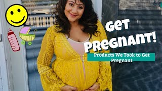 Products we used to GET PREGNANT [upl. by Ardyaf]