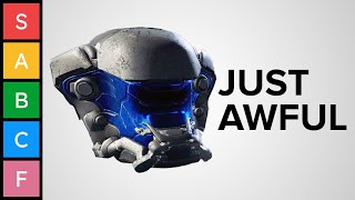 Ranking Every Helmet in Halo 5 Theyre Bad [upl. by Freddi]