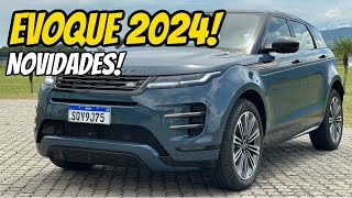 Range Rover Evoque 2024  NOVO DESIGN MAIS COMPLETO E MAIS CARO [upl. by Anahtor]